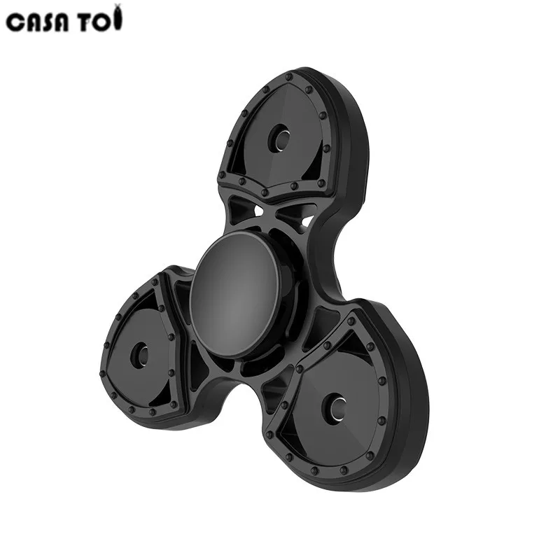 

Plastic Creative Tri-Spinner Fidget Toy New Finger Fingertip EDC Hand Spinner for ADHD and Autism Stress Relieve Puzzle Toy