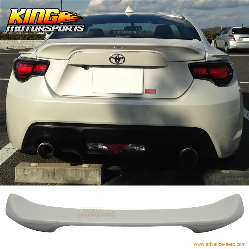 For 2013 2016 Scion FRS Subaru BRZ Painted Trunk Spoiler Crystal White