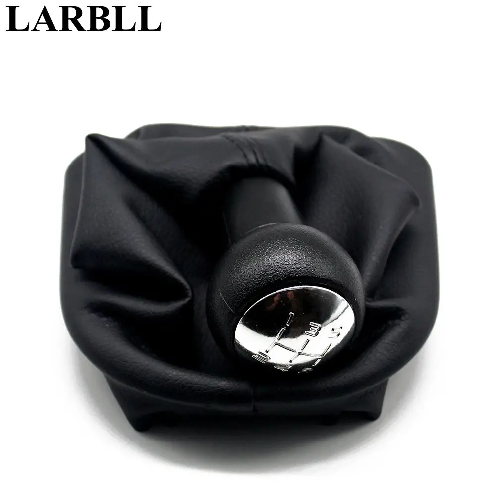 

LARBLL New Manual Gear Ball Head Assembly Shift Knob with Dustproof cover For Peugeot 307
