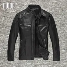 Мужская куртка из натуральной кожи, пальто из овчины, байкерские куртки, chaqueta moto hombre veste cuir homme cappotto, LT108
