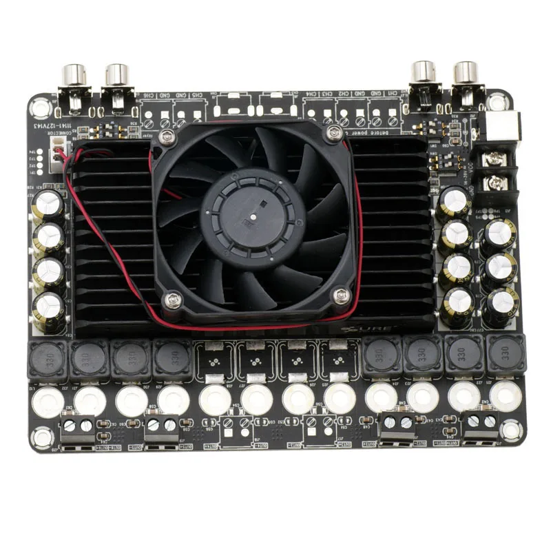 G-016 4*100W Vehicle Audio Amplifier Board HiFi Class D TDA7498 Fever Audio Power Amplifier G-016 4*100W Vehicle Audio Amplifier Board HiFi Class D TDA7498 Fever Audio Power Amplifier