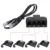 RJ11 6P4C Женский До 4 Ethernet RJ45 8P8C Мужской F/M Адаптер Конвертер Кабель Телефон Телефон Аксессуары C26
