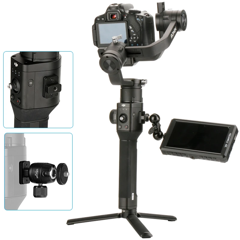 Монтажная пластина для монитора камеры DJI Ronin S НАТО Rail Arri установочные отверстия