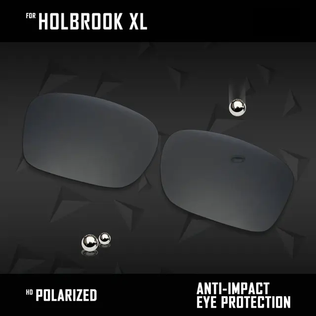 OOWLIT Lenses Replacements For Oakley Holbrook XL OO9417 Sunglasses