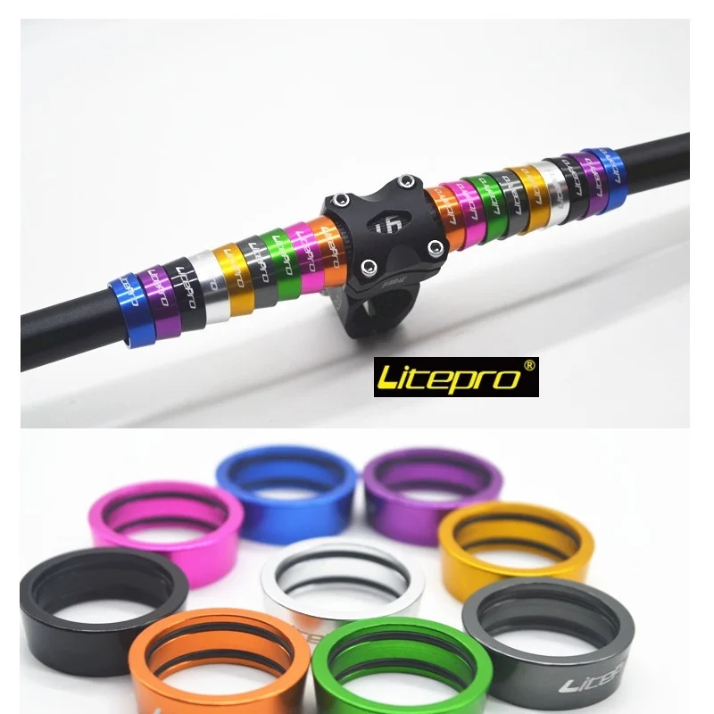 Litepro 412 Folding Bike Stem Handlebar Fixing Ring 25.4mm Handlebar