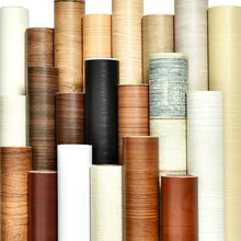 ПВХ самоклеющаяся обои обновления мебели Водонепроницаемый Стикеры s Кухонные Шкафы Декоративные деревянный гардероб наклейка на дверь