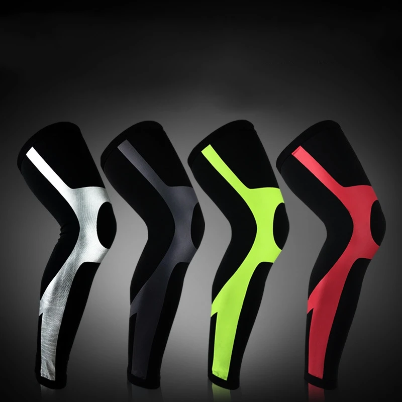 2 Pcs/Lot Elastic Lycra Basketball Compression Sleeves Leg calf mollet Running Leg Warmers Cycling Sport Safety