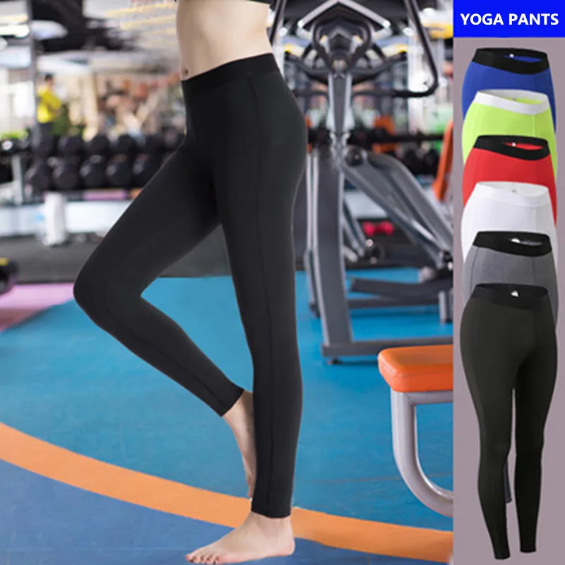 

2018 Yoga Pants Women High Waist Sport Leggings Breathable Sexy Ladies Sportswear Fitness Running Trousers White Long Pants XXL