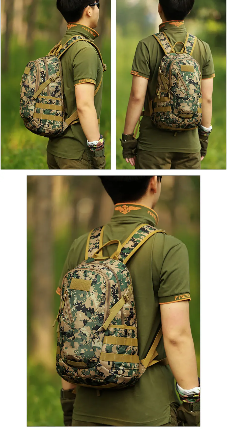 Impermeável ao ar Bolsa do Exército Protetor Mais Militar Mochila Livre Viajar Ciclismo Tático Acampamento Caminhadas Bolsa Durável 20l 24 exército acampamento caminhadas saco durável