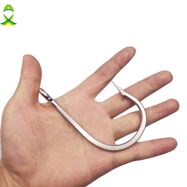 Stainless Steel Fishing Accessories  Stainless Steel Fishing Hooks -  20pcs/lot 7732 - Aliexpress