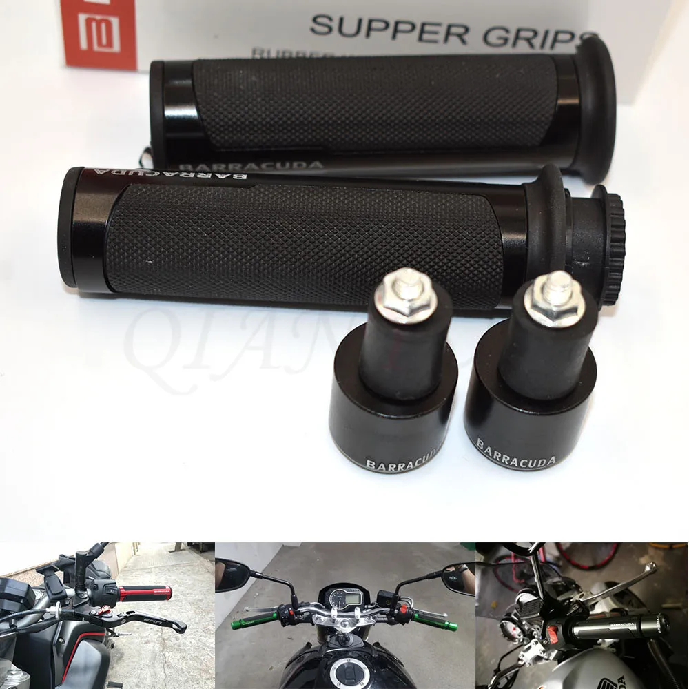 7/8 ''мотоциклетные ручки бар крышки/ручки руля CNC 22 мм Универсальный Для Honda CBR500R CB500F CB500X CB600F/CB650F Hornet