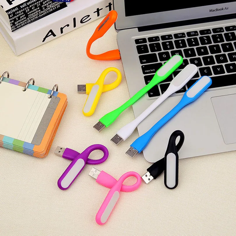 Портативный USB СВЕТОДИОДНЫЙ ночсветильник настольная лампа Складная usb ручная