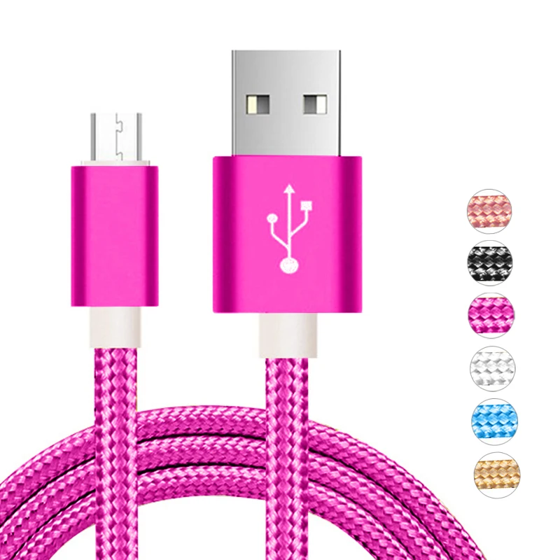Micro Usb Cable Android Fast Charging USB Data Sync Charger Cables