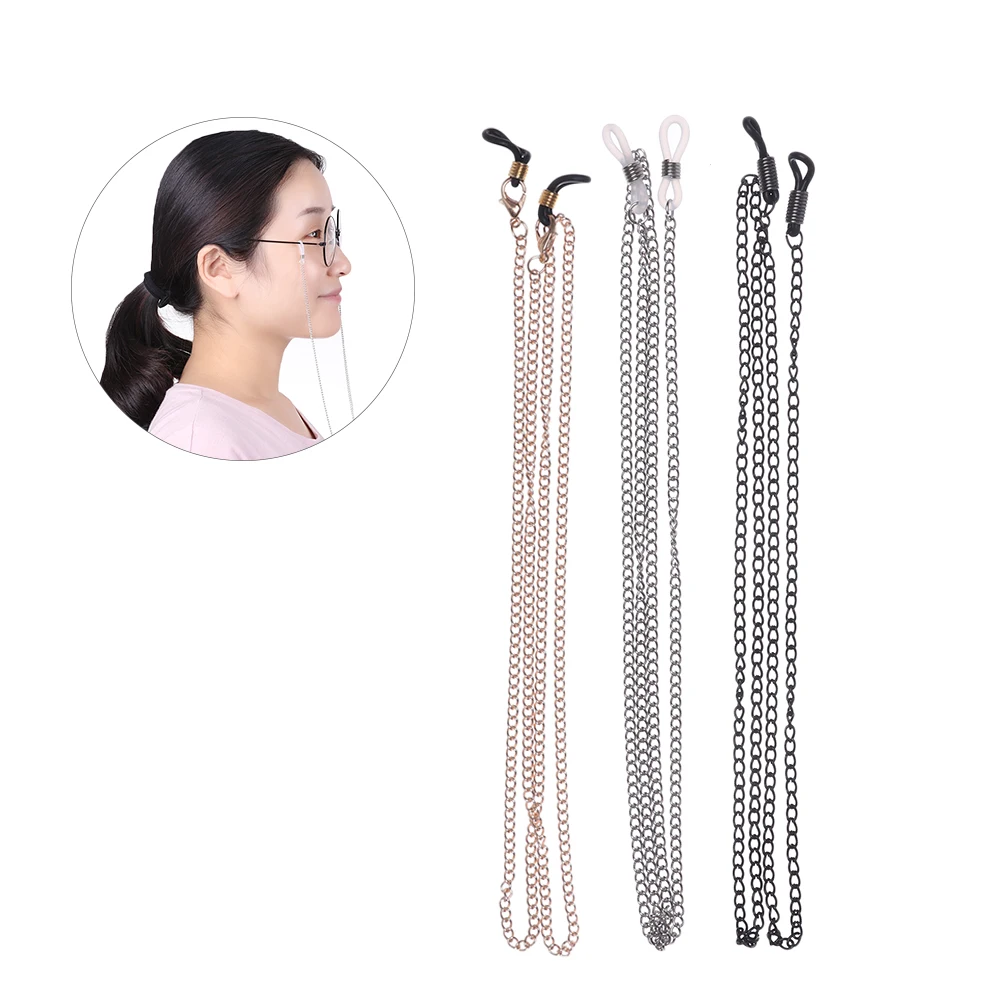 

Glasses Strap Eyeglass metal Chain Reading Glasses Cord Holder Neck Strap Rope Gift Fashion Sunglasses Fashion Accessories