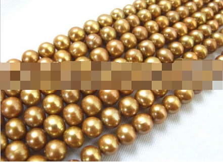 

free shippinbg 07175 aerugo round freshwater pearl beads