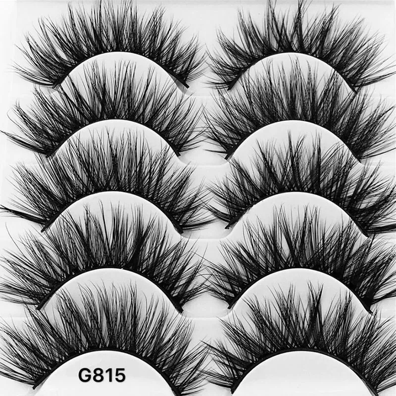 “ Longos e Grossos Falsificados Eye Lashes Handmade 3d