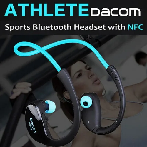 Dacom Athlete bluetooth-гарнитура, Беспроводные спортивные наушники, стерео наушники fone de ouvido с микрофоном и NFC наушники-вкладыши