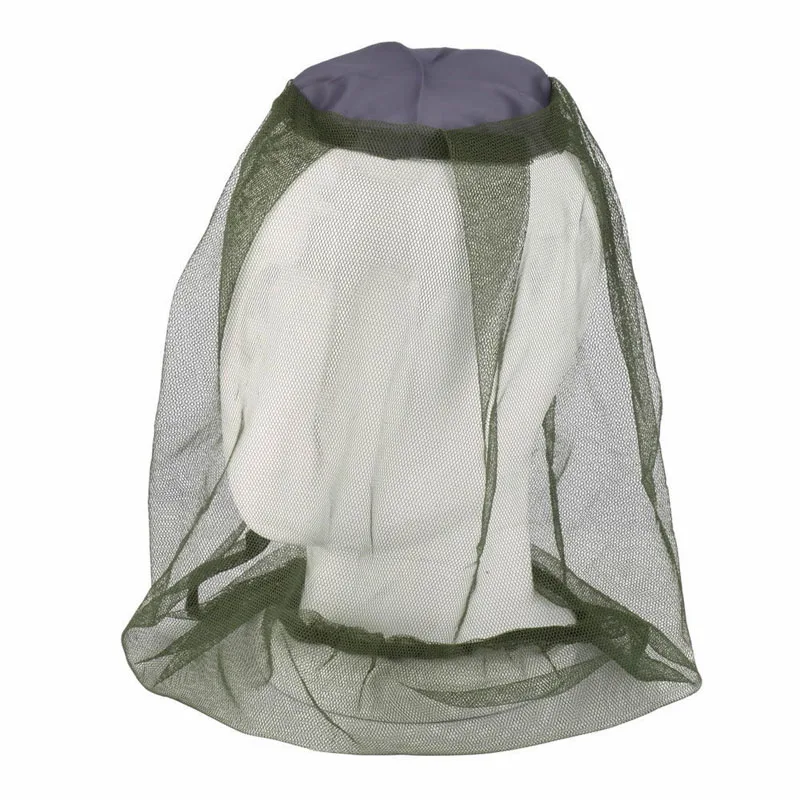 

Camping Bug Travel Mesh Protector Face Midge Mosquito Hat Net Insect Head