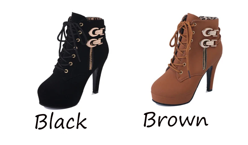 Mecebom/9818 W; зимние кожаные женские туфли на очень высоком тонком каблуке; черные свадебные ботильоны на платформе; обувь на танкетке; свадебные ботинки; botas mujer