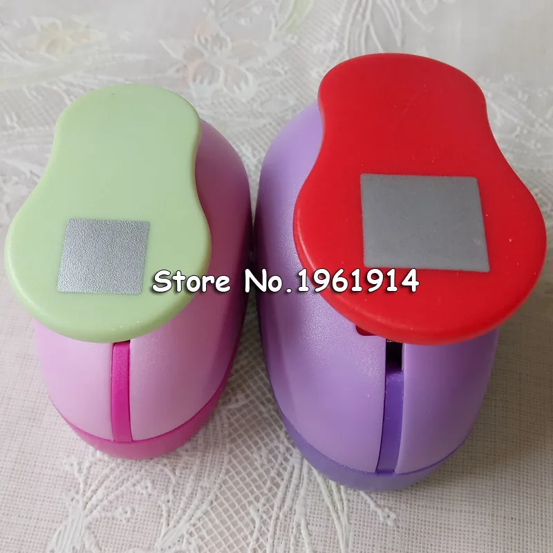 1 inch Square shape EVA foam punches paper punch for greeting card handmade DIY scrapbooking craft machine | Дом и сад