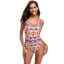 Bath Suit One-Piece Swimwear 2019 Mujer Sexy One-Piece Swimsuit Print Women Swimsuit Push Up Monokini Bathing Suits Beach Wear seabbot black sexy women swimwear one piece suits beach wear push up swimsuit zipper new short sleeve rashguard swimming suit