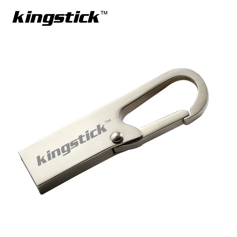 Kingstick, флеш-накопитель USB, 8 ГБ, 16 ГБ, 32 ГБ, 64 ГБ, 128 ГБ, usb флеш-накопитель, серебристая металлическая память, usb флешка, флешка, карта памяти