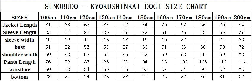 Conforto kyokushinkai dogi dobok taekwondo uniforme para