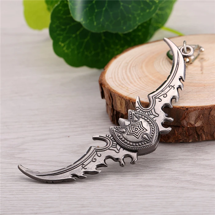 Популярный брелок с рисунком из игры Frostmourne Doomhammer Warglaive of Azzinoth Ashbringer, брелок для ключей, подвеска, ювелирные изделия