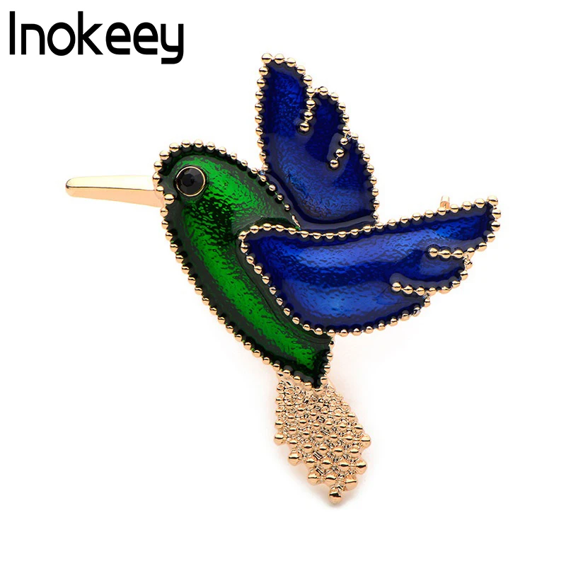 

Inokeey Enamel Peace Bird Brooch Pins Scarf Buckle For Women Fashion Jewelry Accessories Quality Gift