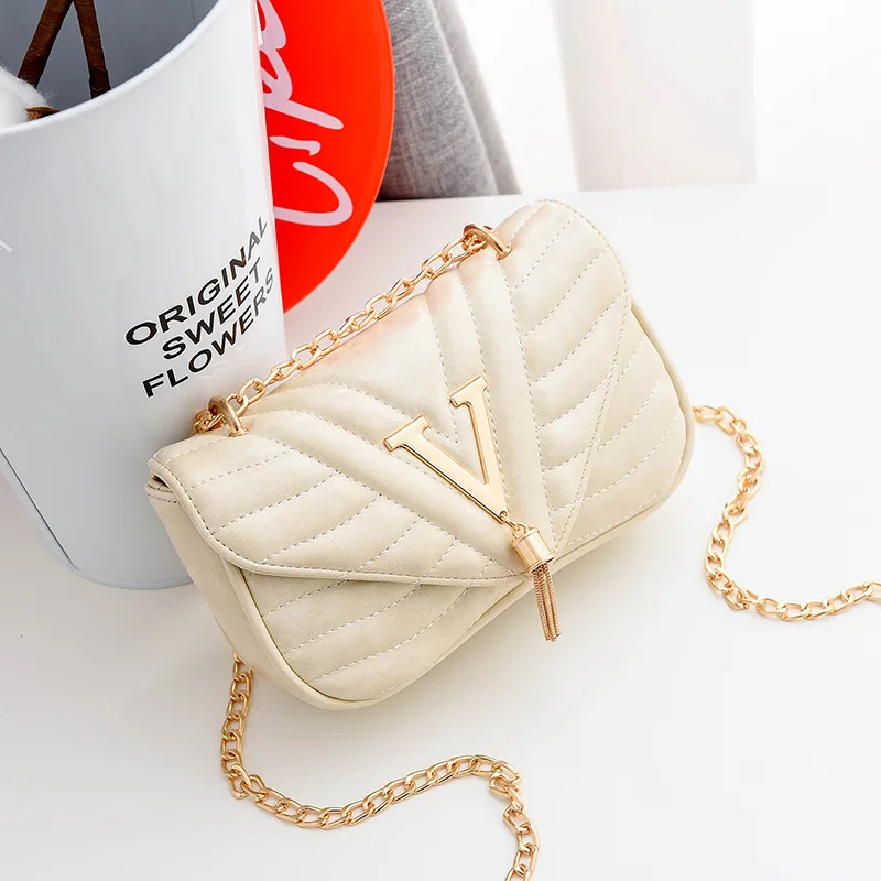 

Luxury Handbags Women Bags Designer Small Fragrant Bag Lady Mini-slanting Bag 2019 New Ins Super-fire High-grade of Chain Bag
