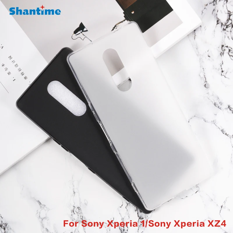 

For Sony Xperia 1 Gel Pudding Silicone Phone Protective Back Shell For Sony Xperia XZ4 Soft TPU Case