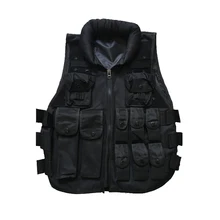 Мужская Уличная охотничья Военная армейская тактическая тренировочная жилетка воздушная мягкая Броня черная CS Пейнтбольная Боевая спецназа Colete