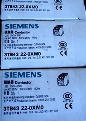 

DHL/EMS 4 sets for Original Contactor 3TB4322-0XM0 220VAC NEW