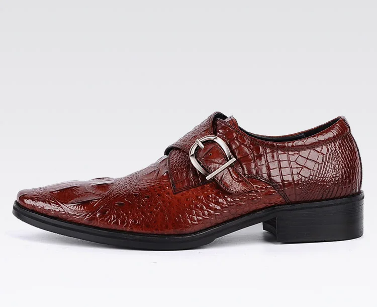 Мужская деловая обувь в деловом стиле роскошная мужская обувь под платье с крокодилом мужские повседневные лоферы из натуральной кожи для свадебной вечеринки; большой размер 48