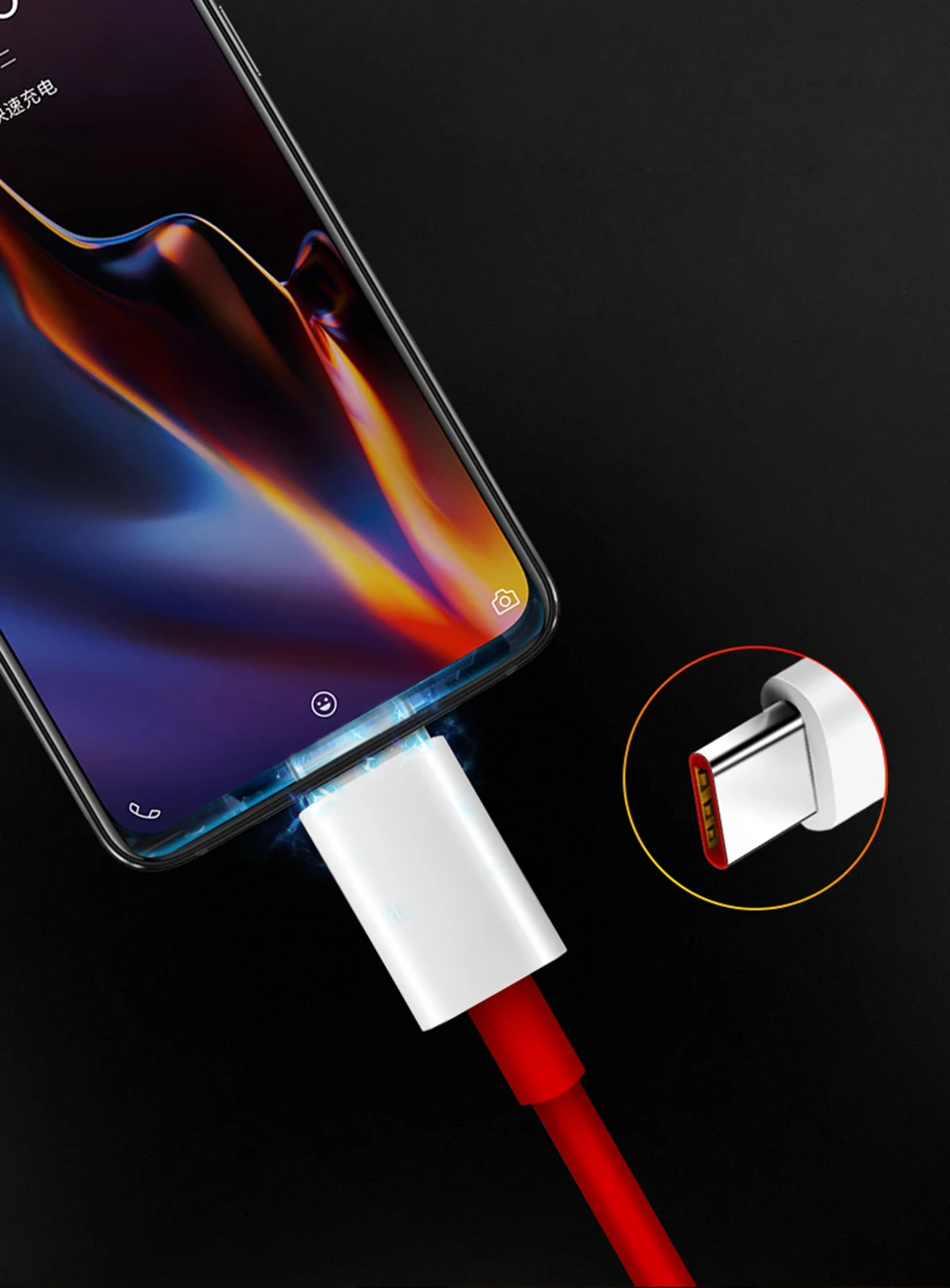 Кабель для Oneplus 7 pro 6T 5T Dash Warp Charge 30 Кабель быстрое зарядное устройство usb type C кабель для OnePlus 7 pro 6/1+ 7 pro