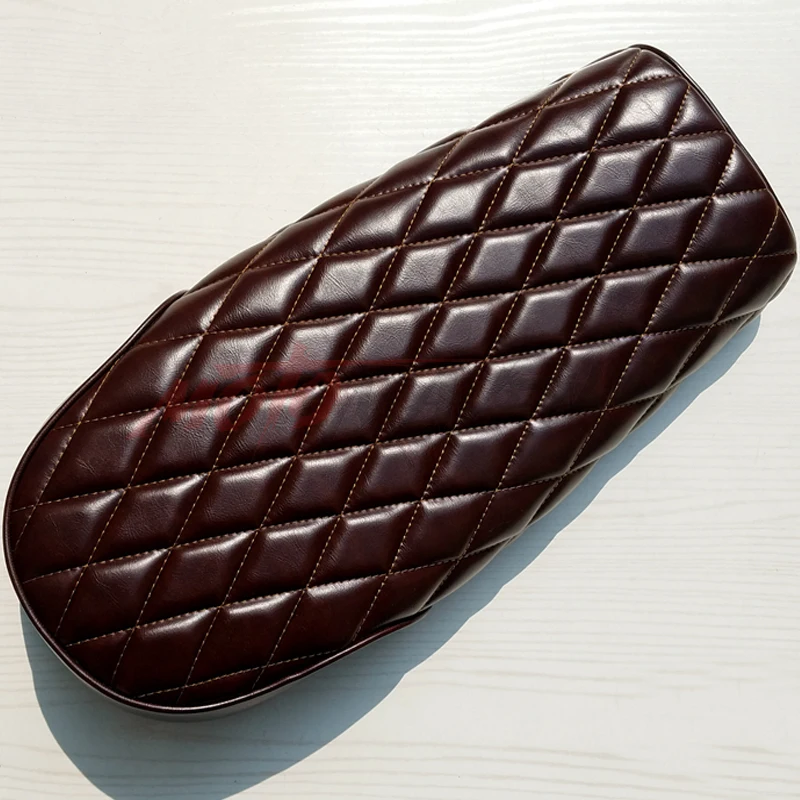 

CAFE RACER BRAT Grid Ling SEAT CATERLILLARS PLEATED SEAT CG125 Modified Retro flat CAFE SEAT Cushions Flat Universal MOTORCYCLE