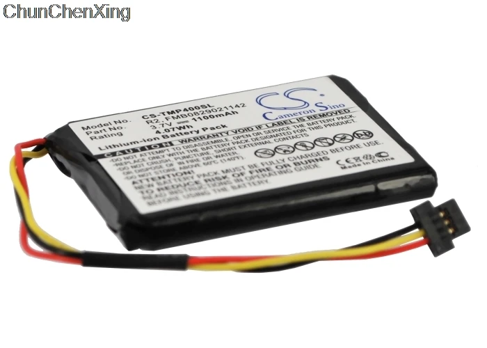 Аккумулятор Cameron Sino 1100mAh для TomTom 340S LIVE XL, One XL 340, Pro 4000, XL 335 M, 335 S, 335SE, 335 T, 335TM, 340 M, 340 S, 340 T, 340TM