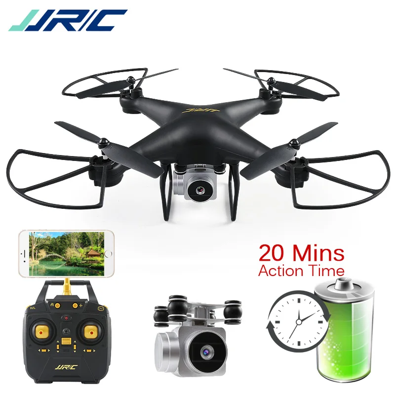 Jjrc H68 Bellwether Rc Drone Quadcopter Drones With Camera Hd Wifi Fpv Altitude Hold Headless