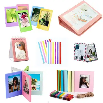 

Camera Accessories Bundle Kit Set for Fujifilm Instax Mini 9/ 8/ 8+/ 7s Films Pictures Frames, Stickers, Film Box, Photo Album