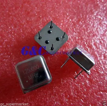 

1pcs 125MHz 125.000MHz Active Crystal Oscillator OSC square DIP4 NEW GOOD QUALIT