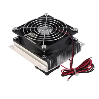 

Thermoelectric Peltier Refrigeration Cooling Cooler Fan System Heatsink Kit