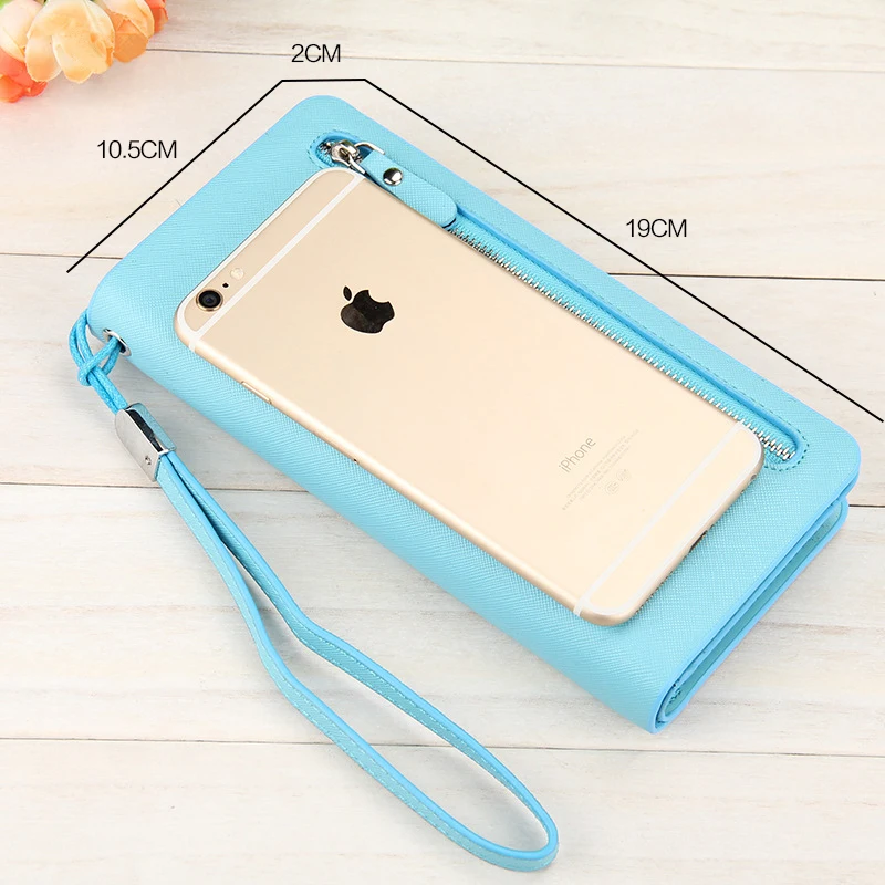 Zipper Purse Women Wallet Case For Iphone 5S SE 6 6S 7 8 Plus X Universal Case For IPhone XS Max XR Case Coque For IPhone XR XS (11)