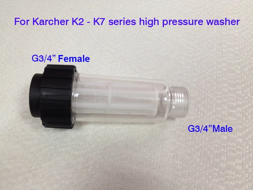 10 шт./лот, высококачественные фильтры для воды, совместимые для Karcher K2-K7 Lavor Elitech, чемпион, Nilfisk, мойка высокого давления