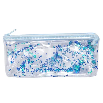 

2019 New Fashion Lady Student Transparent Clutch Bag Latest Multifunction Travel Cosmetic Bag Pencil Case Pochette Maquillage 30