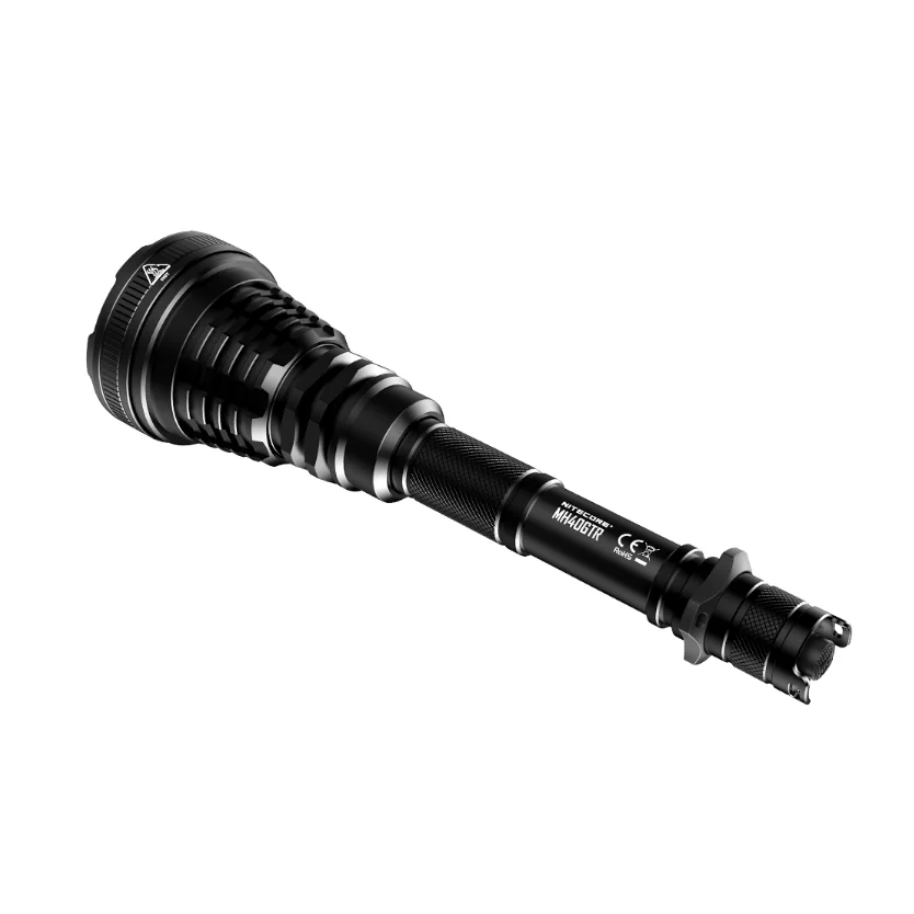 NITECORE MH40GTR охотничий фонарь CREE XP-L HI V3, светодиодный, макс. 1200 люмен, длинный фонарь, 1004 м, зарядка постоянного тока, тактический перезаряжаемый фонарь