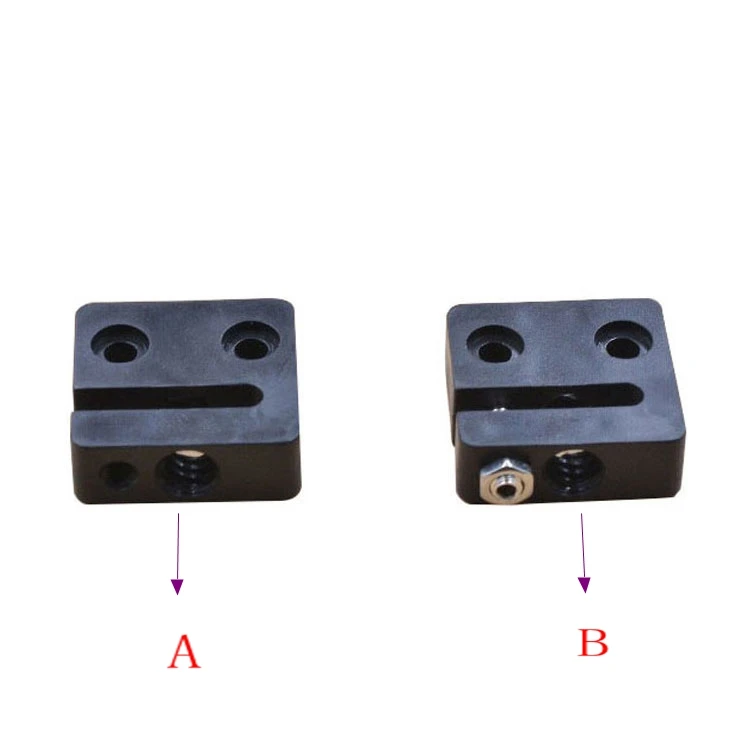 

5pcs 3d printer accessories openbuilds T8 anti-backlash nut block 8mm Metric Acme Lead Screw pitch 2mm lead 2mm 4mm 8mm