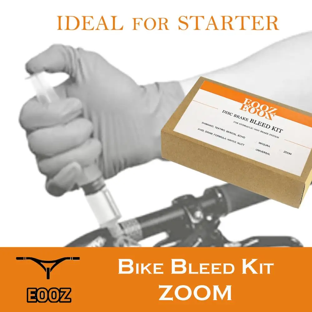 EOOZ Гидравлический дисковый тормоз для велосипеда набор инструментов MTB ZOOM HB100