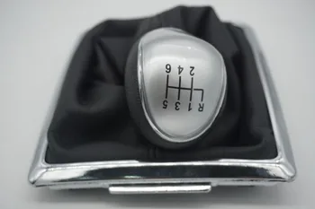 

fat 6 speed manual gear shift knob with boot for ford focus 2005 2006 2007 2008 2009 2010 2011 fiesta mk7 mondeo mk4 kuga galaxy