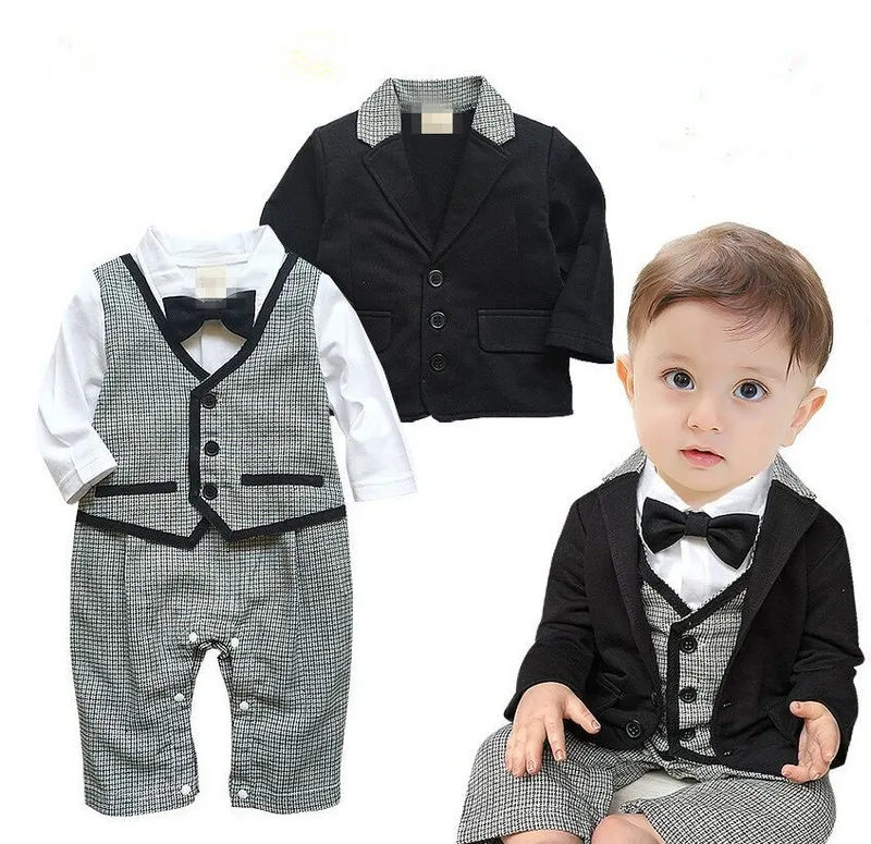 infant suit and tie