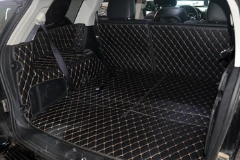 

Newly! Full set trunk mats for Dodge Journey 7seats 2016 durable cargo liner boot carpets for Journey 2015-2012,Free shipping